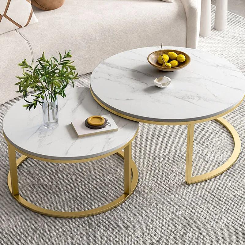 Table Basse Élégance Gold
