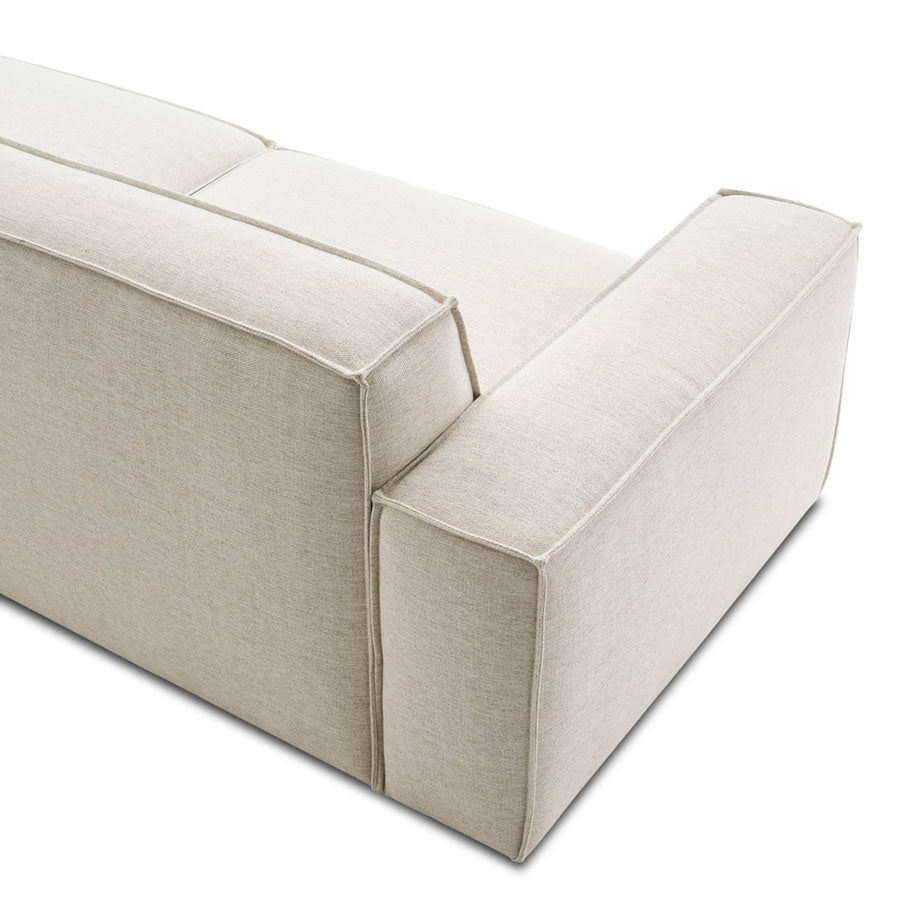 Nasty - Canapé modulable large avec pouf