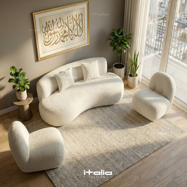Prestige pack salon Canapé + 2 Fauteuils